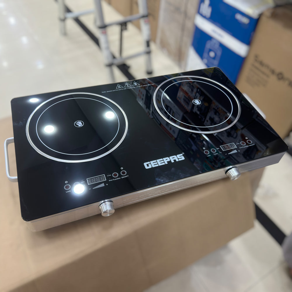 Geepas Double Burner Electric Infrared Cooker 6133