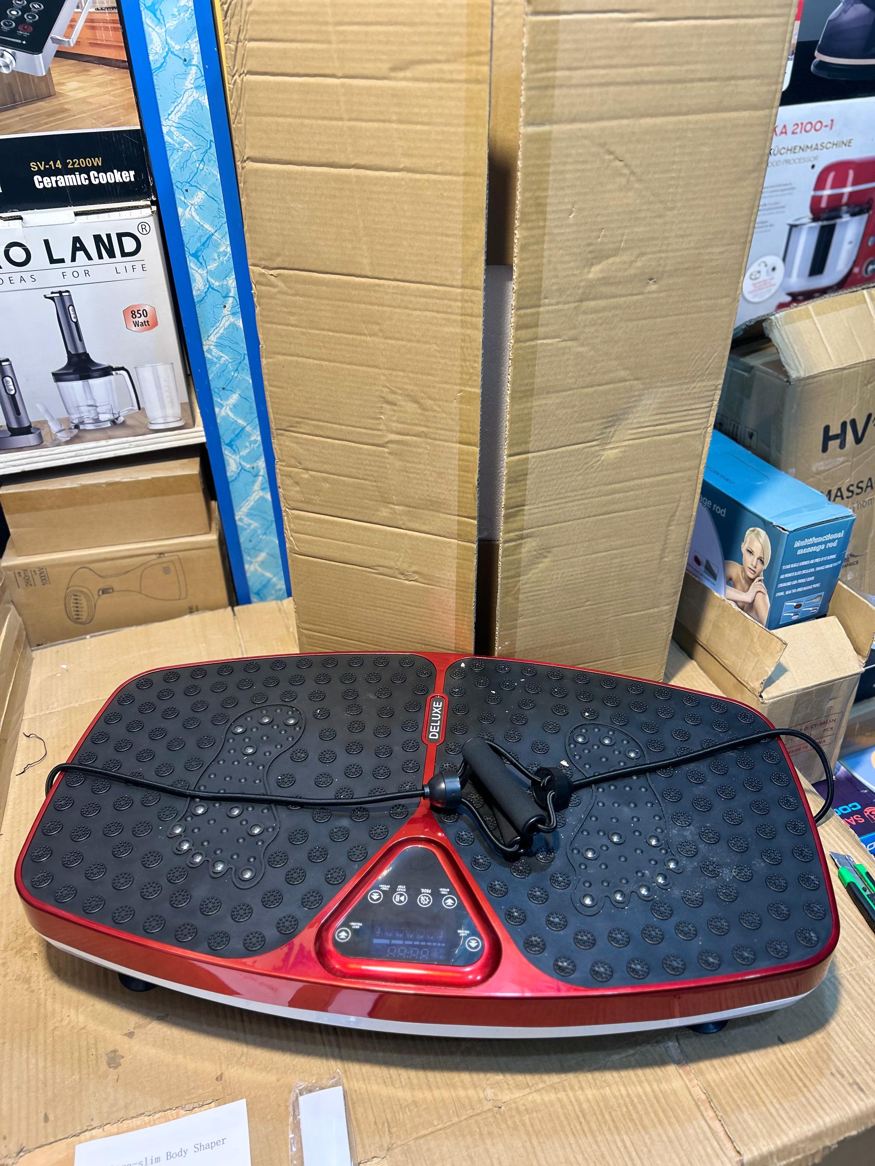 Body Vibrator Massager – 250kg Weight Support | Affordable Fitness Machine