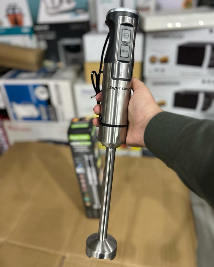 Silver Hand Blender