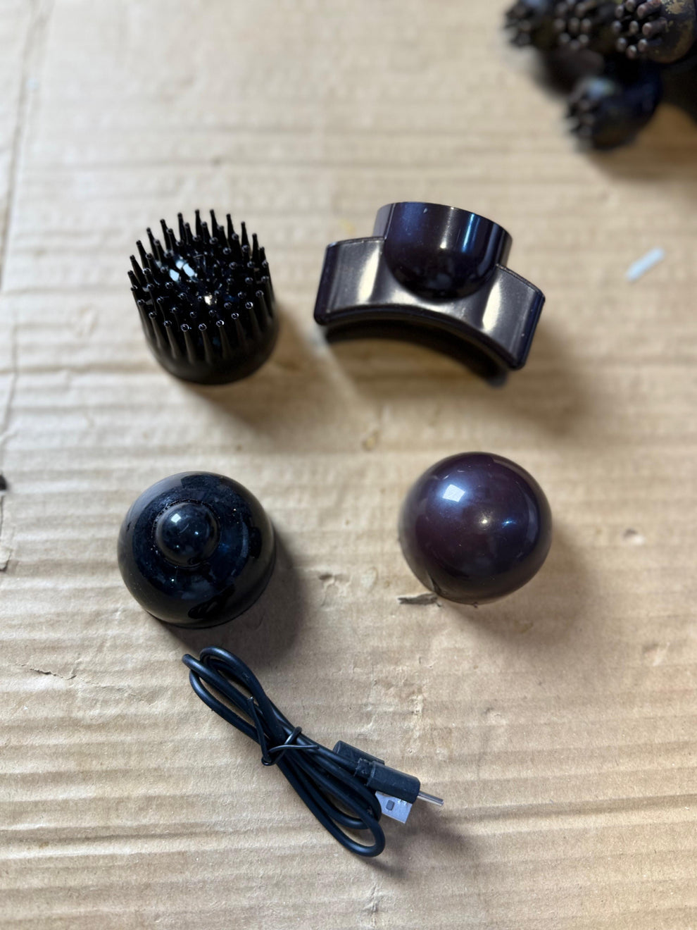 Rechargeable Heating Massager 4in1