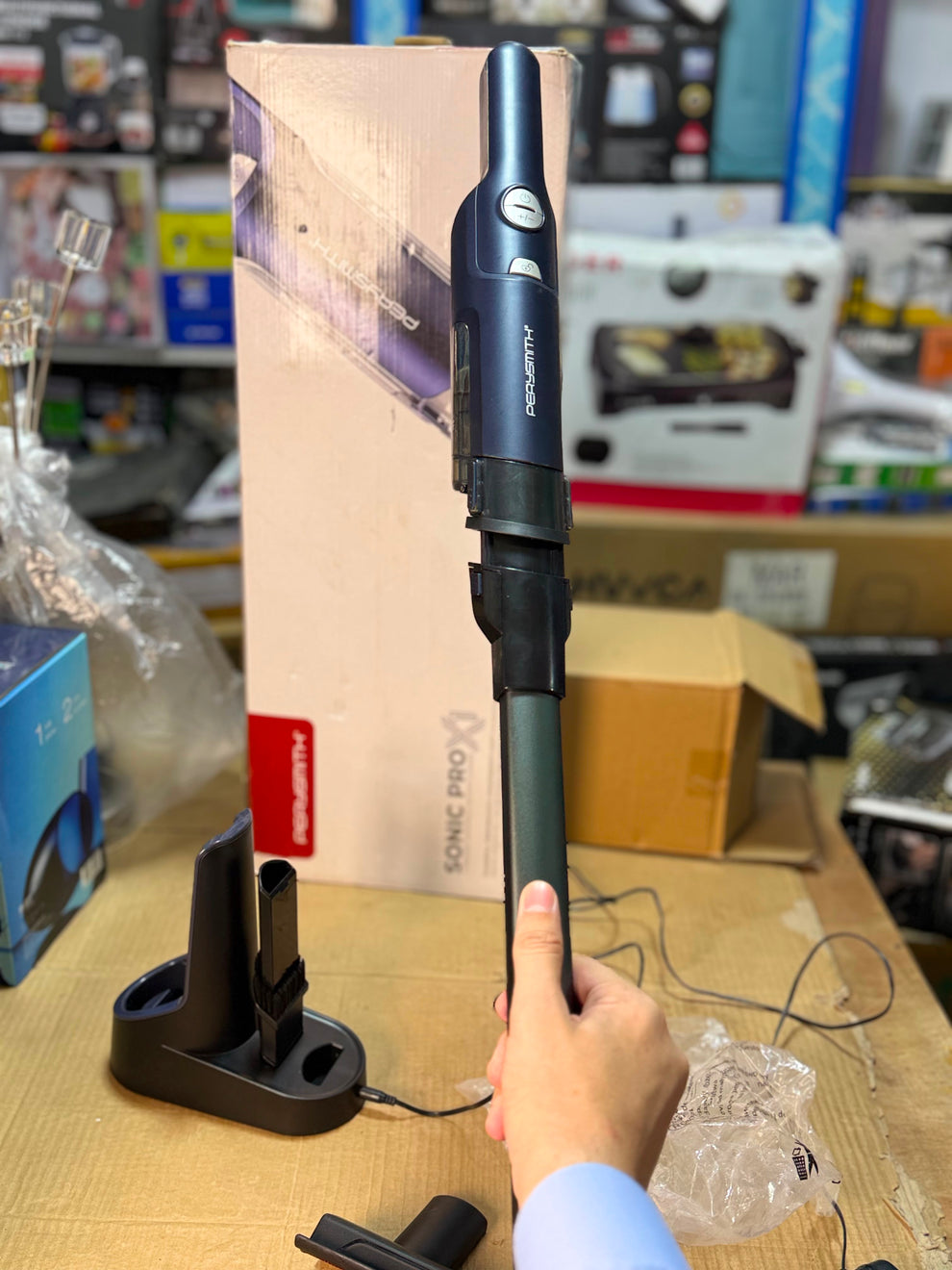 Sonic Pro X3 PerySmith Cordless Vacuum | Rechargeable Bagless Vacuum Cleaner