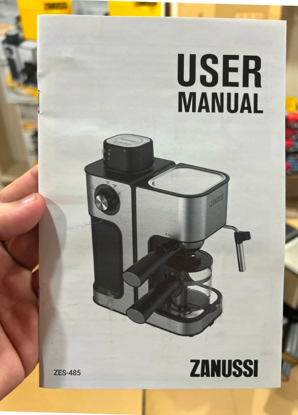 Zanussi Coffee Maker ZES-485 – Premium Coffee Brewing Machine