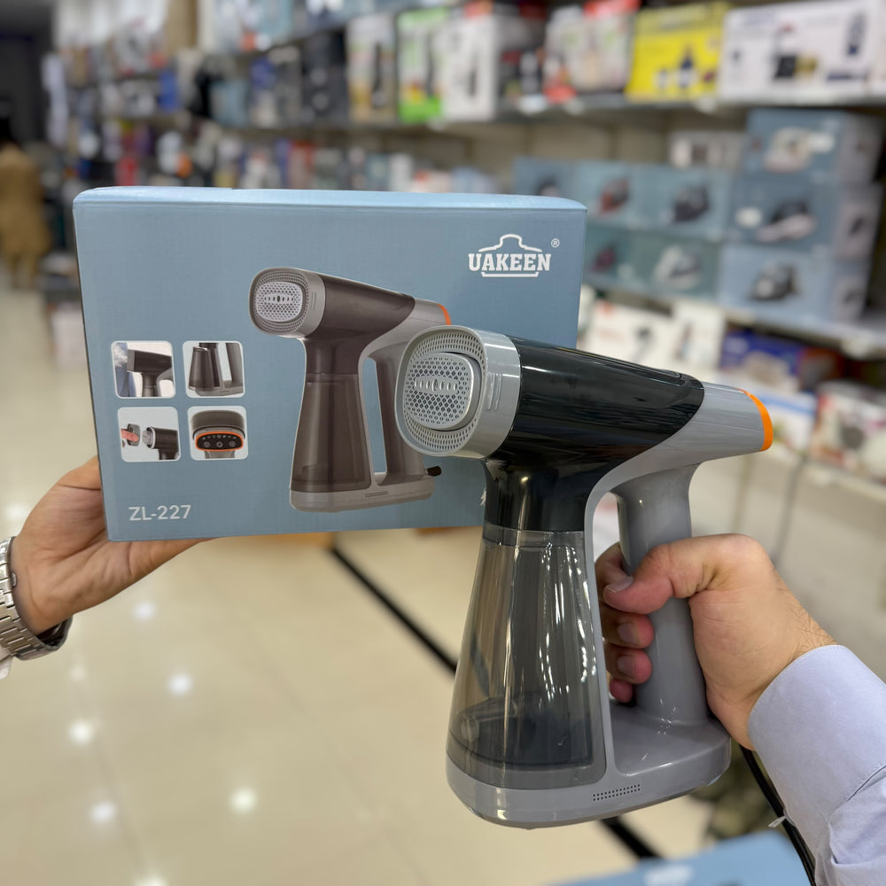 Premium Garment Steamer with Suction ZL-227 Gray