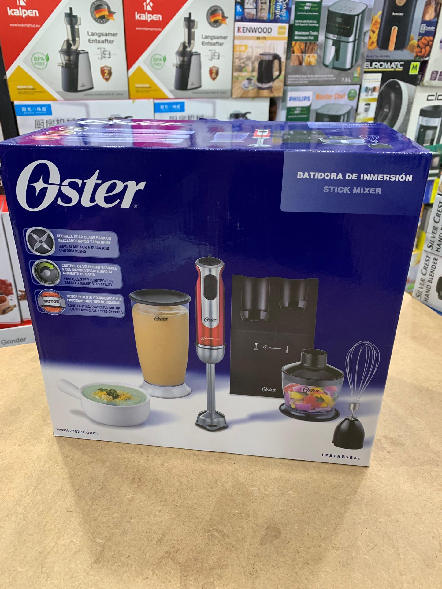 Oster 4-in-1 Hand Blender Set