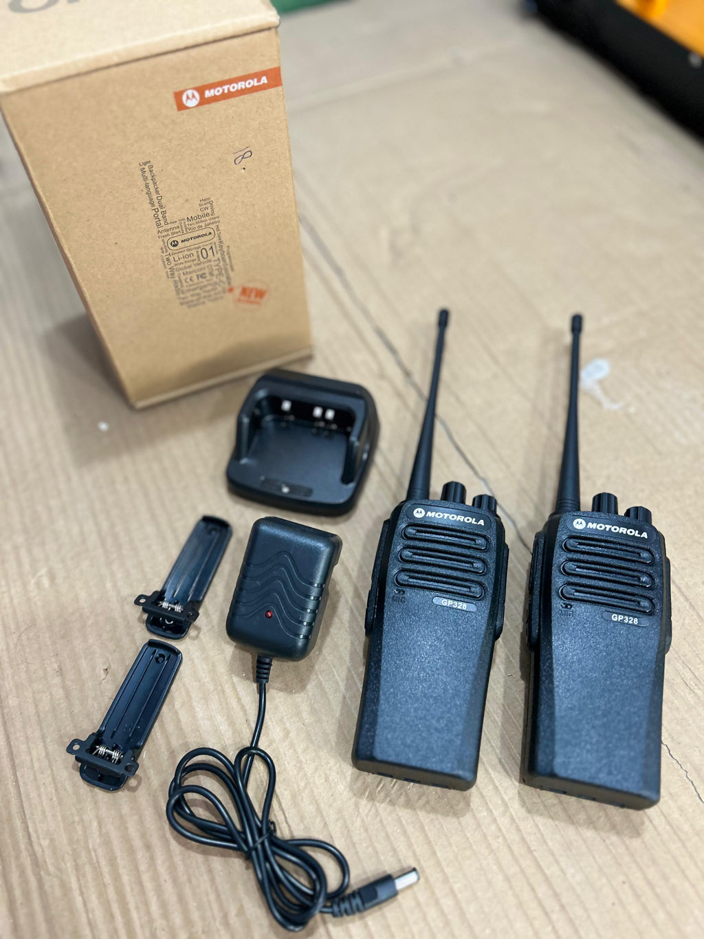 Motorola GP328 Walkie Talkie – 7KM Long Range Two-Way Radio