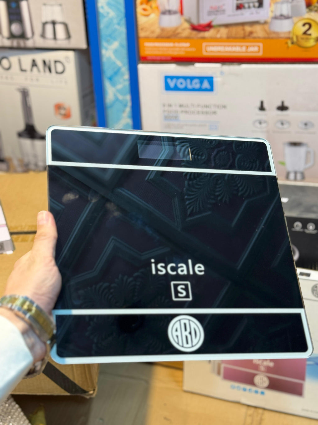 Iscale Electric Bathroom Scale 180kg | Accurate Digital Weight