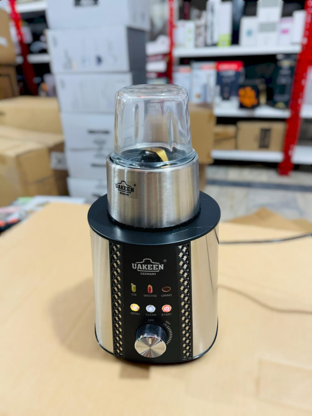 Uakeen Titanium Digital Blender & Grinder ZL-1308