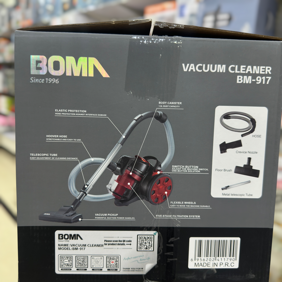 Boma 1.5L Vacuum Cleaner BM-917