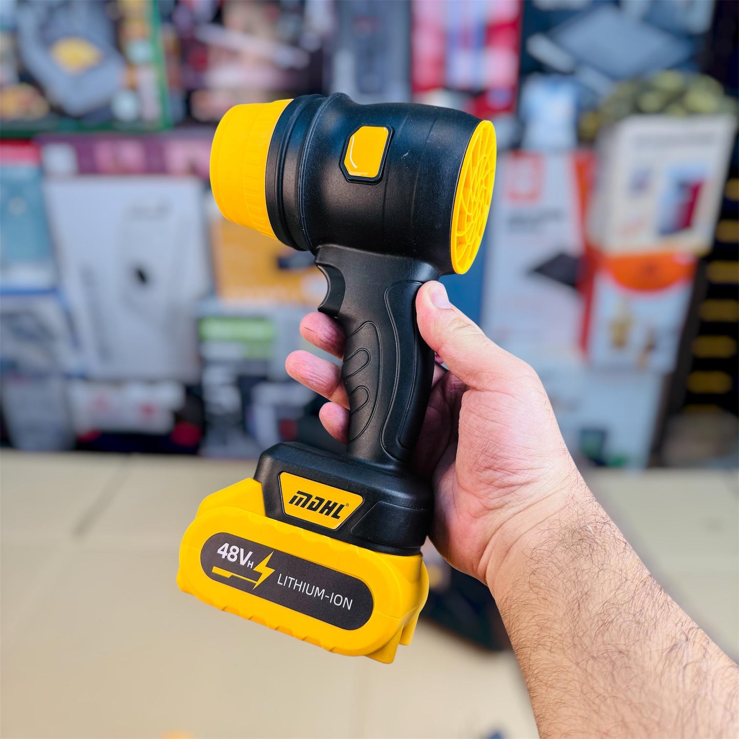 MDHL Turbine Violent Fan – High-RPM Rechargeable Air Blower & Dryer Mini Jet Dry Blower MDHL | Hurricane-Force Handheld Air Duster
