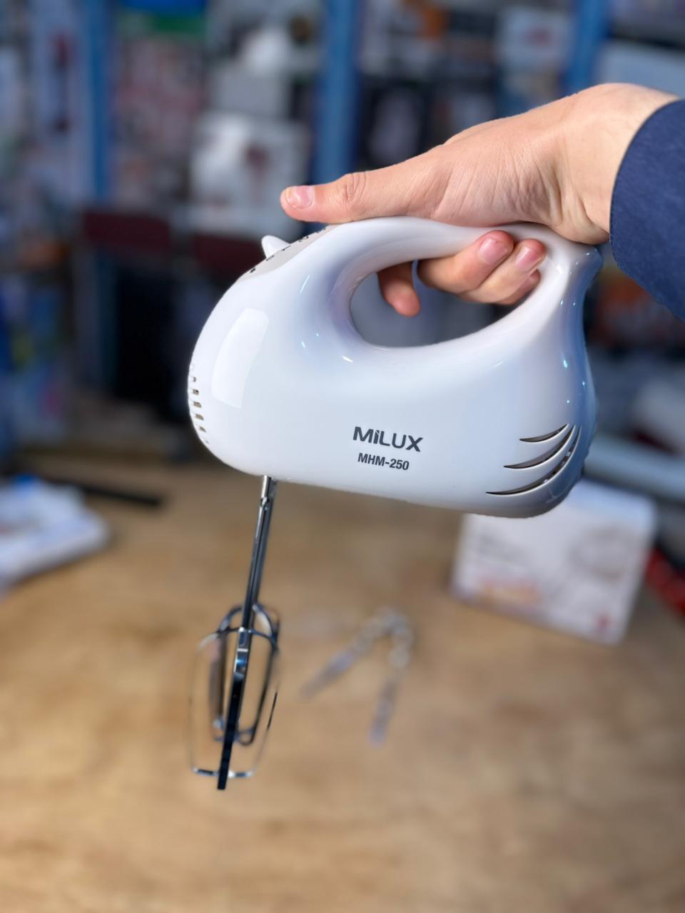 Milux turbo hand mixer MHM-250
