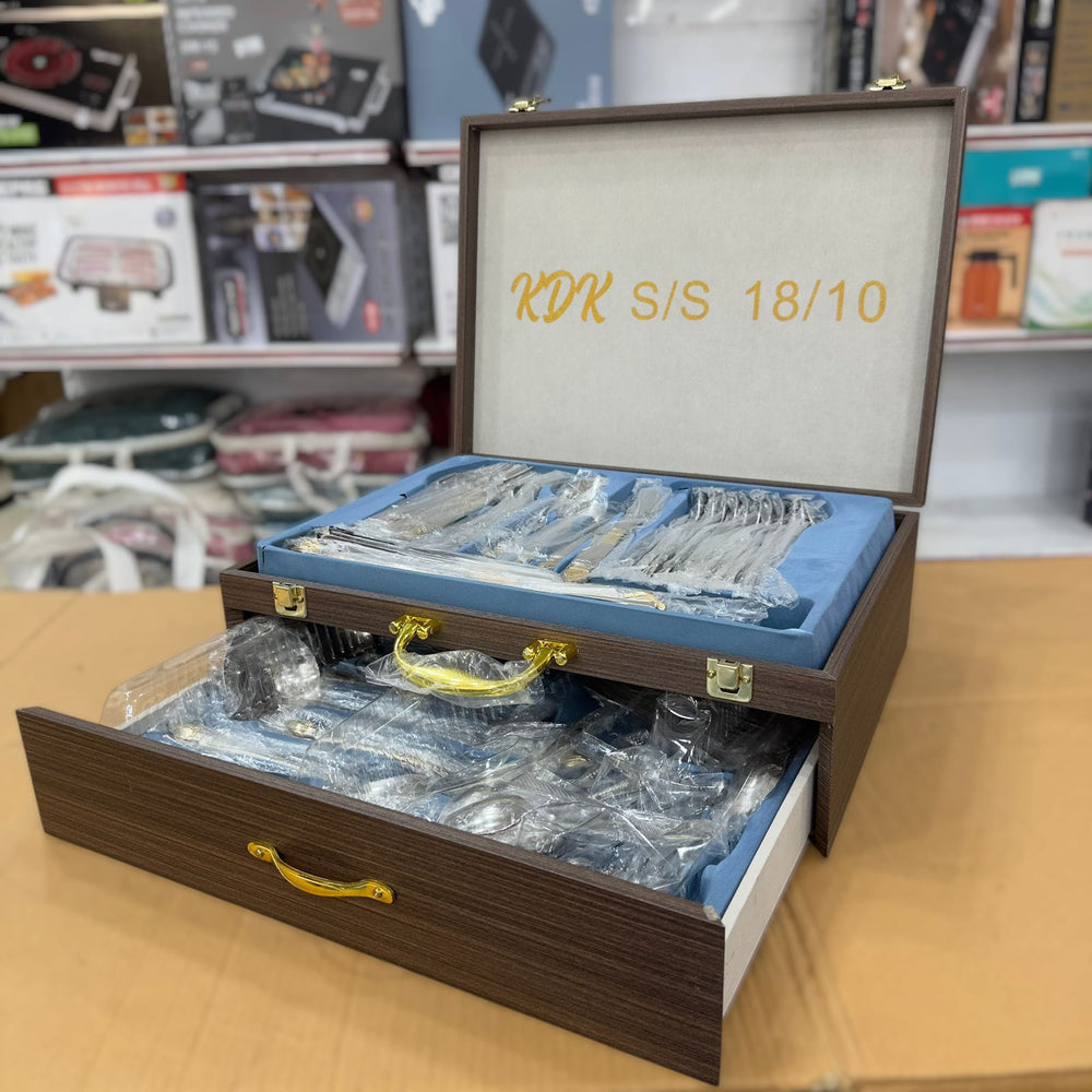 KDK 72pcs Luxury Stainless Steel Cutlery Set with Gift Box