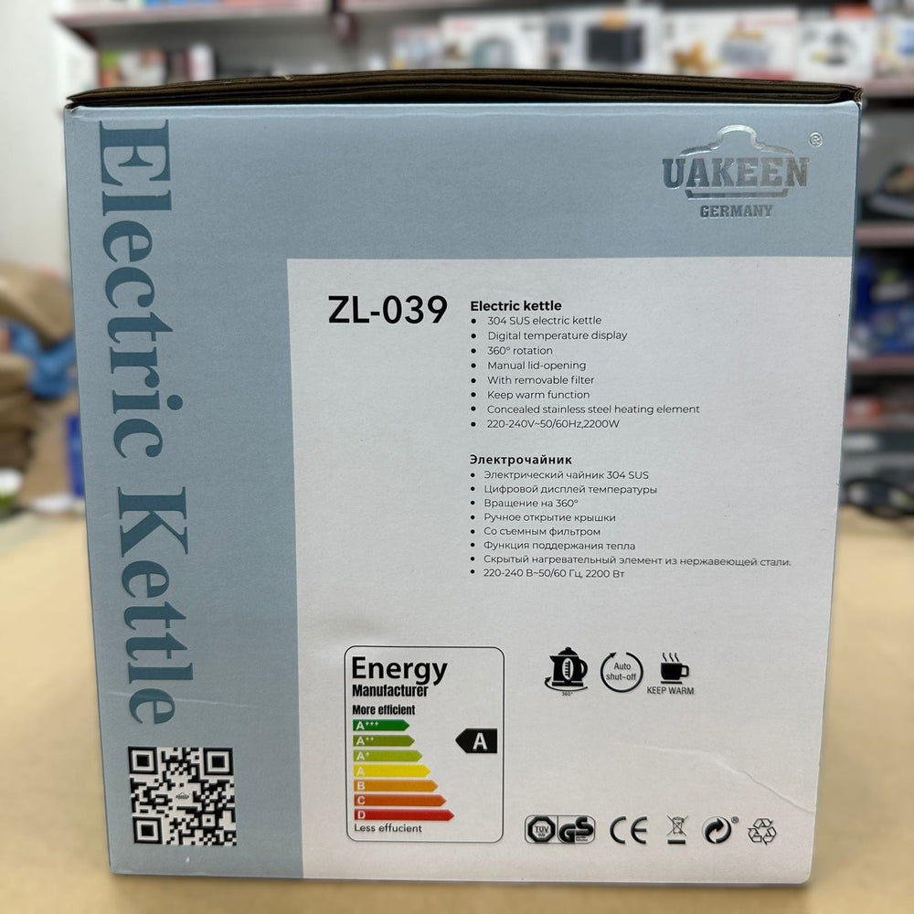 Uakeen Digital Electric Kettle ZL-039