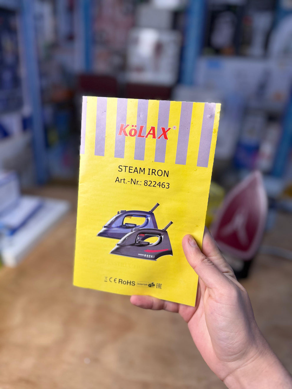 KoLAX Germany Steam iron 2400w