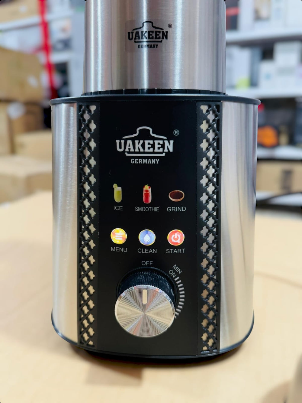Uakeen Titanium Digital Blender & Grinder ZL-1308