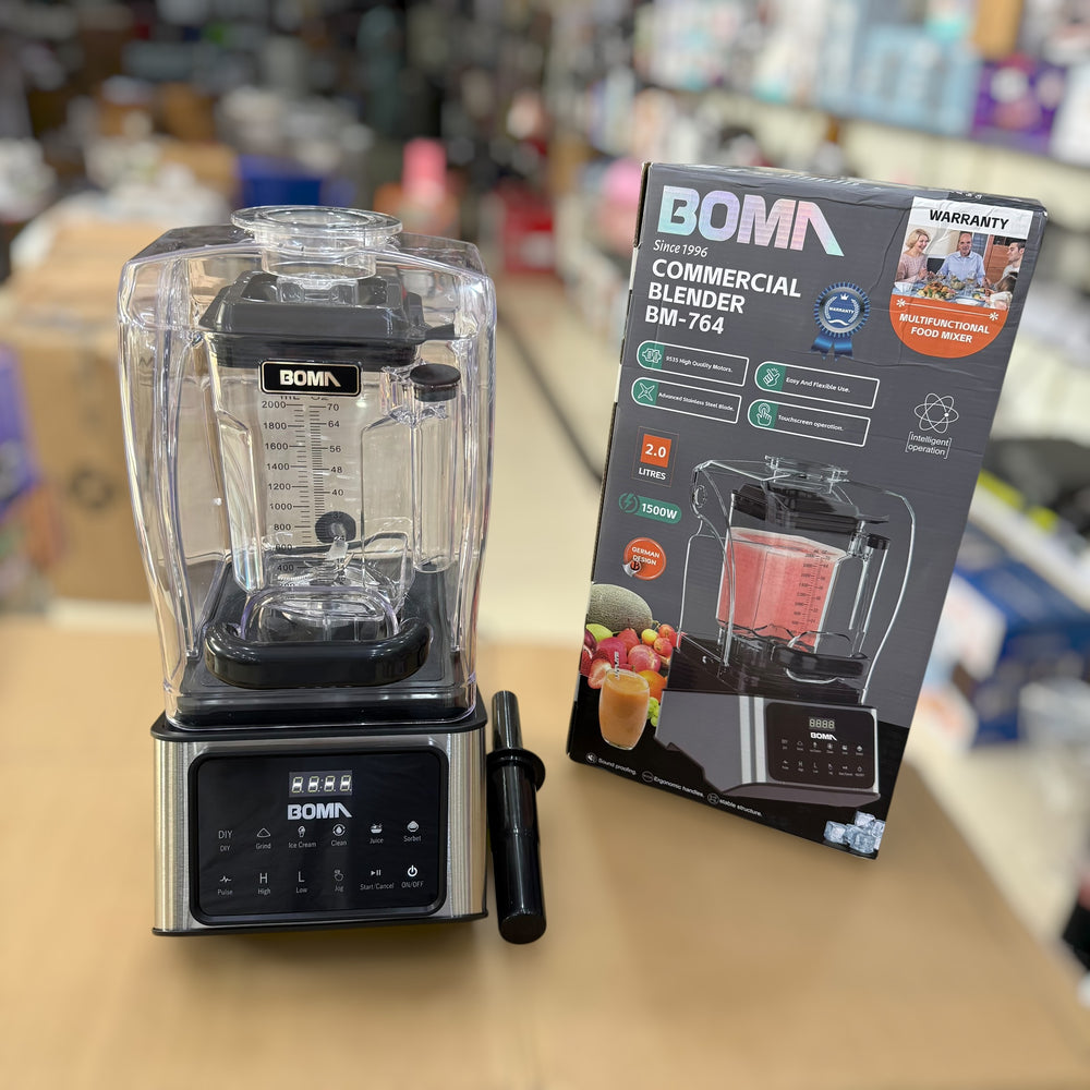 Boma Commercial Blender BM-764 – Powerful Multi-Speed Mixer & Blender BM-764 Boma Heavy Duty Blender | Professional Grade Blending Machine