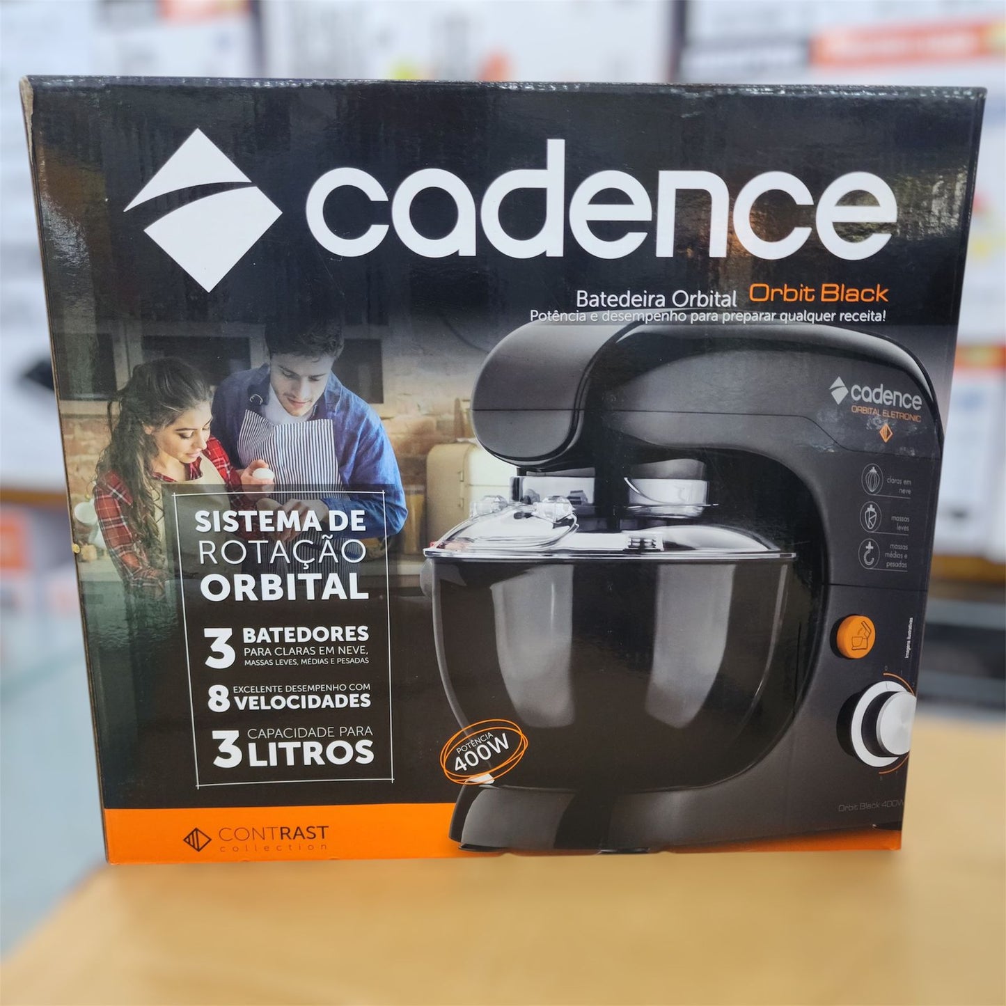 Codence 3L Premium Stand Mixer 400W - Model W400