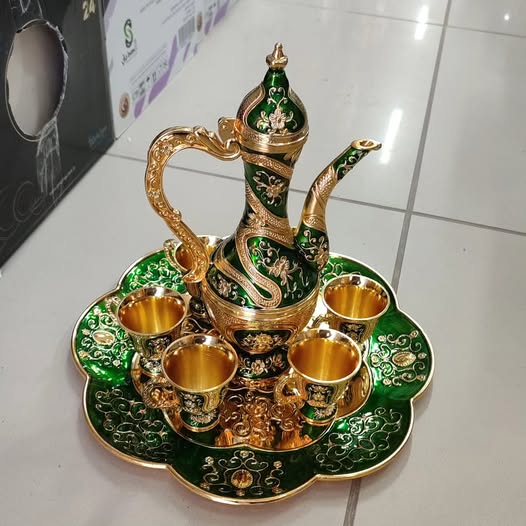 Vintage 8pcs Turkish Coffee Set