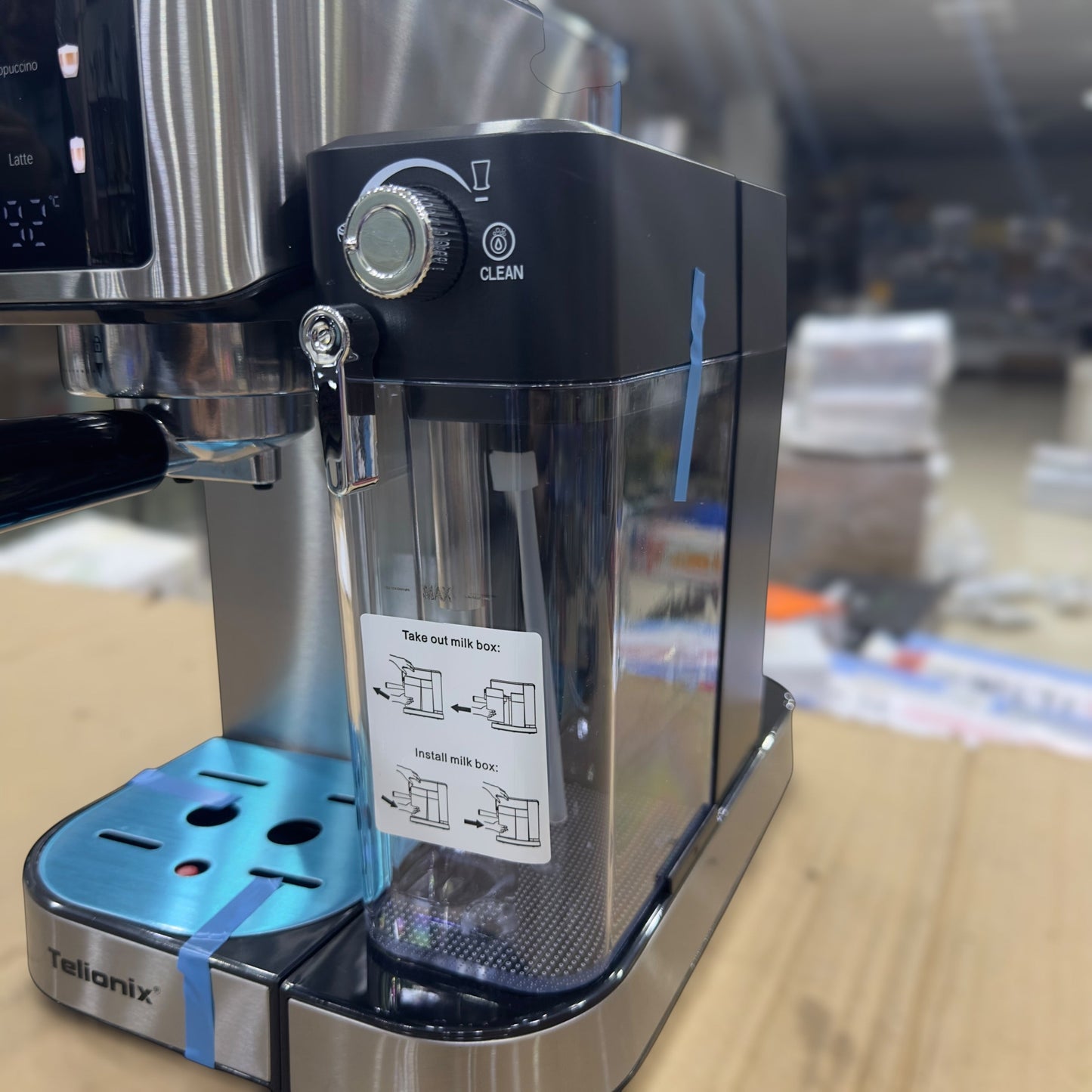 Telionix Digital Espresso,Latte & Cappuccino Maker￼