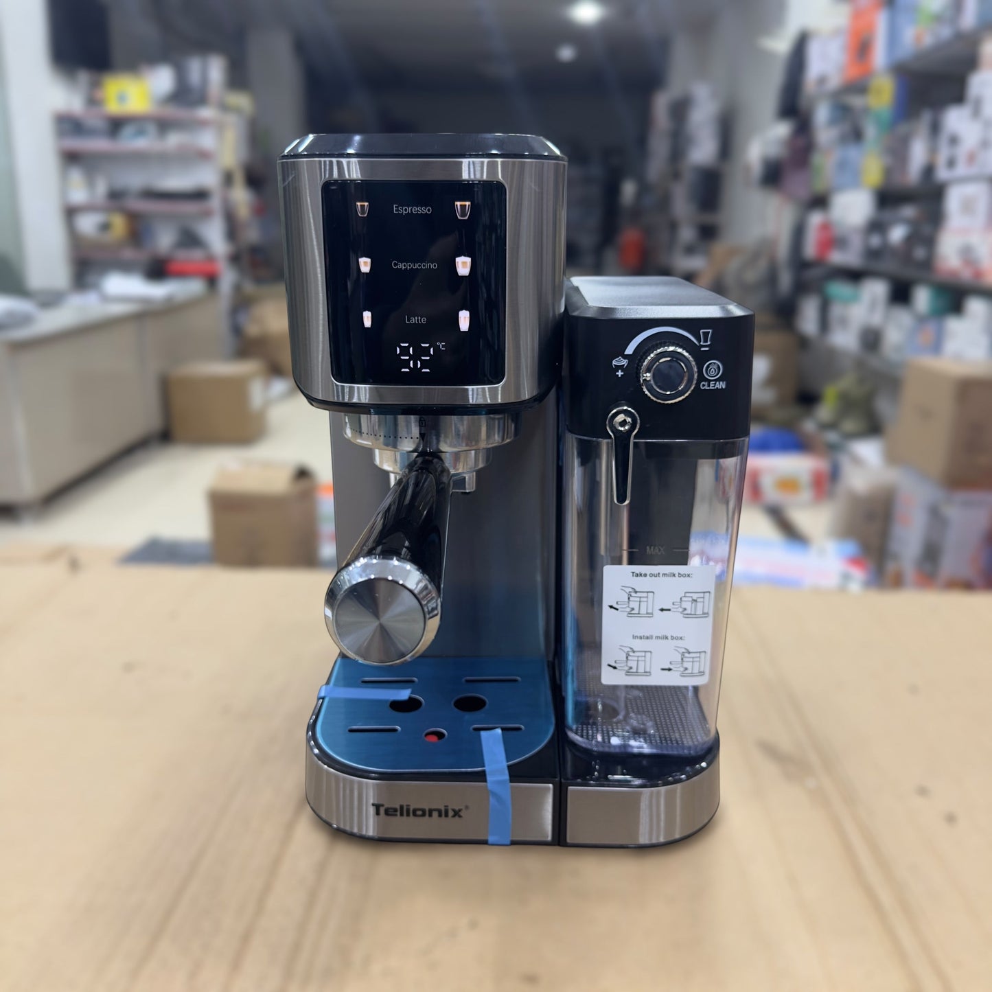 Telionix Digital Espresso,Latte & Cappuccino Maker￼