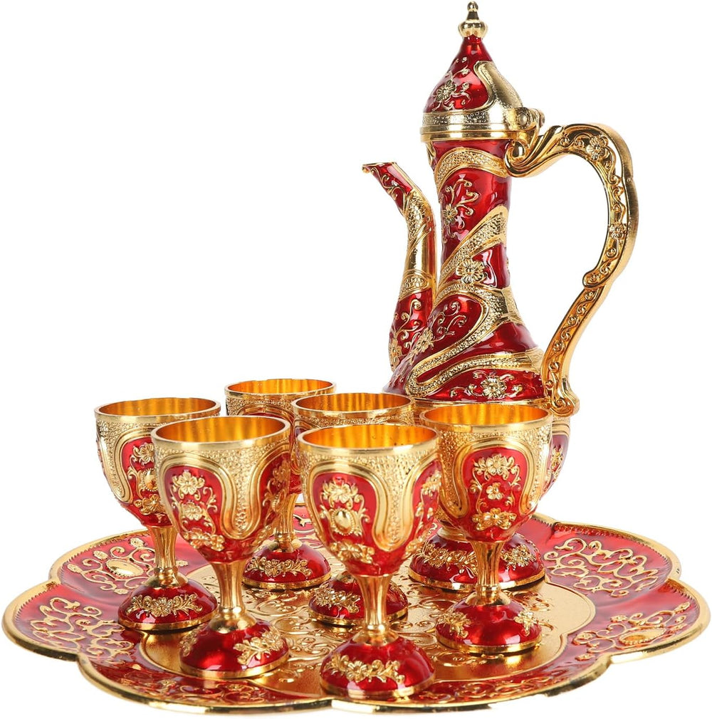Vintage 8pcs Turkish Coffee Set