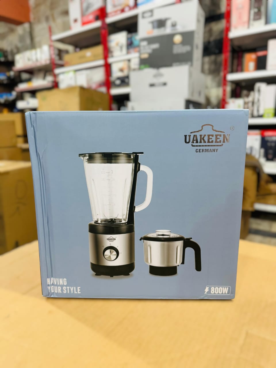 Uakeen Blender & Grinder ZL-1302