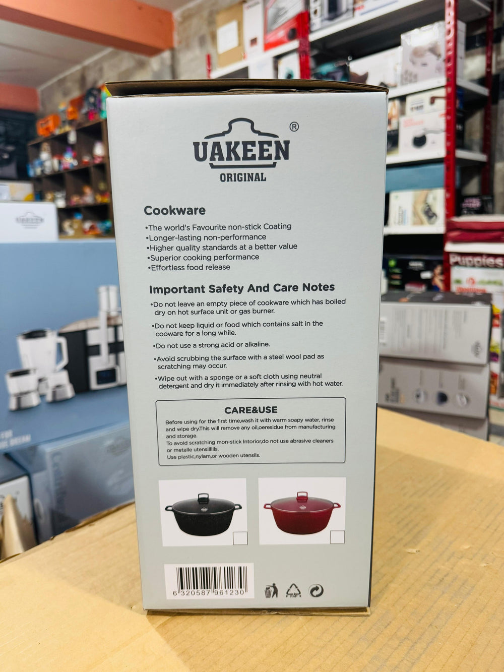 Uakeen Germany Induction Die-Cast Granite Casserole VK-20