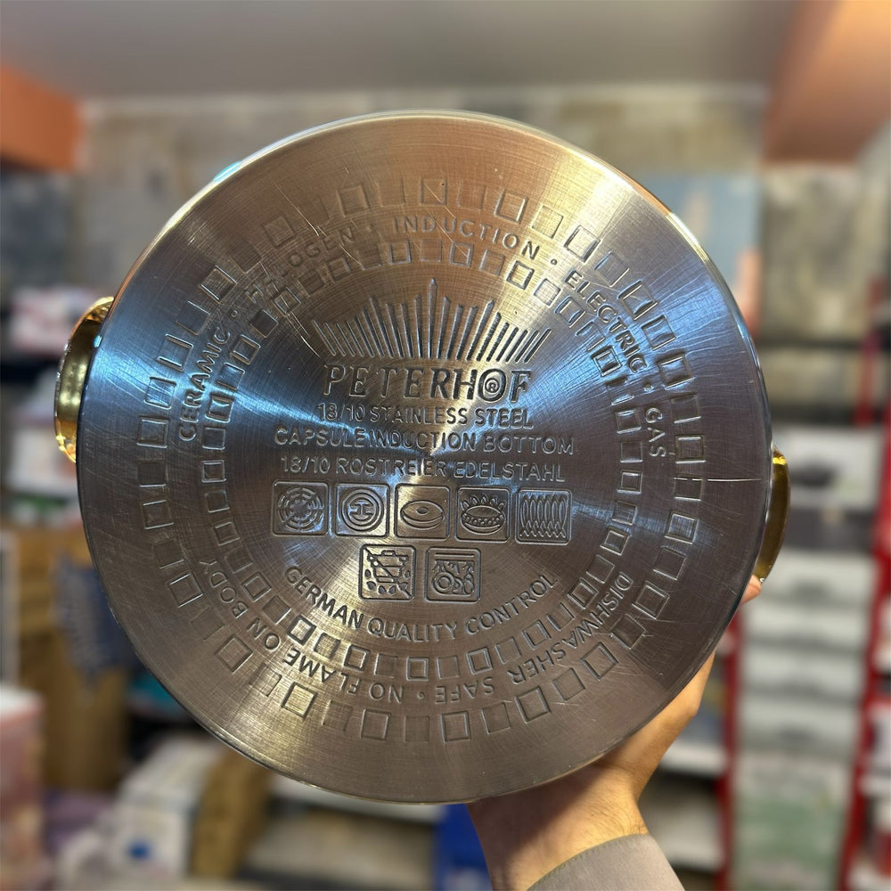 Peterhof 8pcs Stainless Steel Cookware Set PH-15148