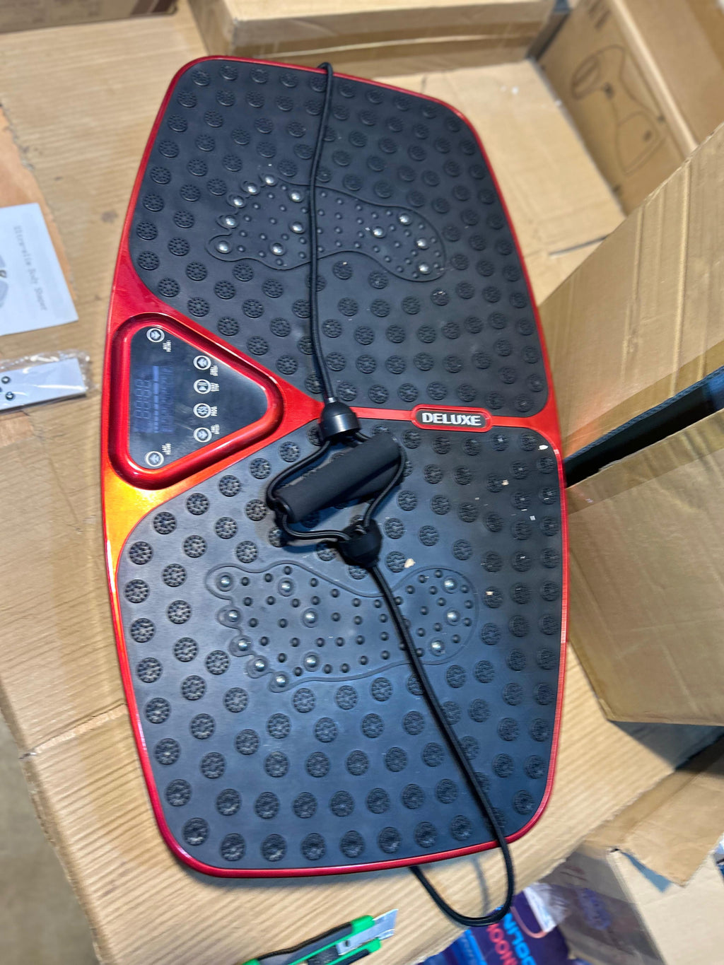 Body Vibrator Massager – 250kg Weight Support | Affordable Fitness Machine