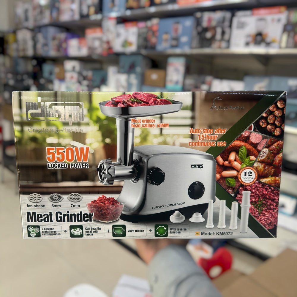 KM5072 DSP Meat Mincer | Fast & Efficient Electric Grinder for Home Use