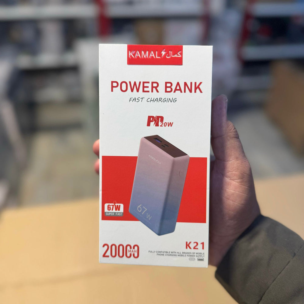 Kamal 20000mAh Compact Size Power Bank K21