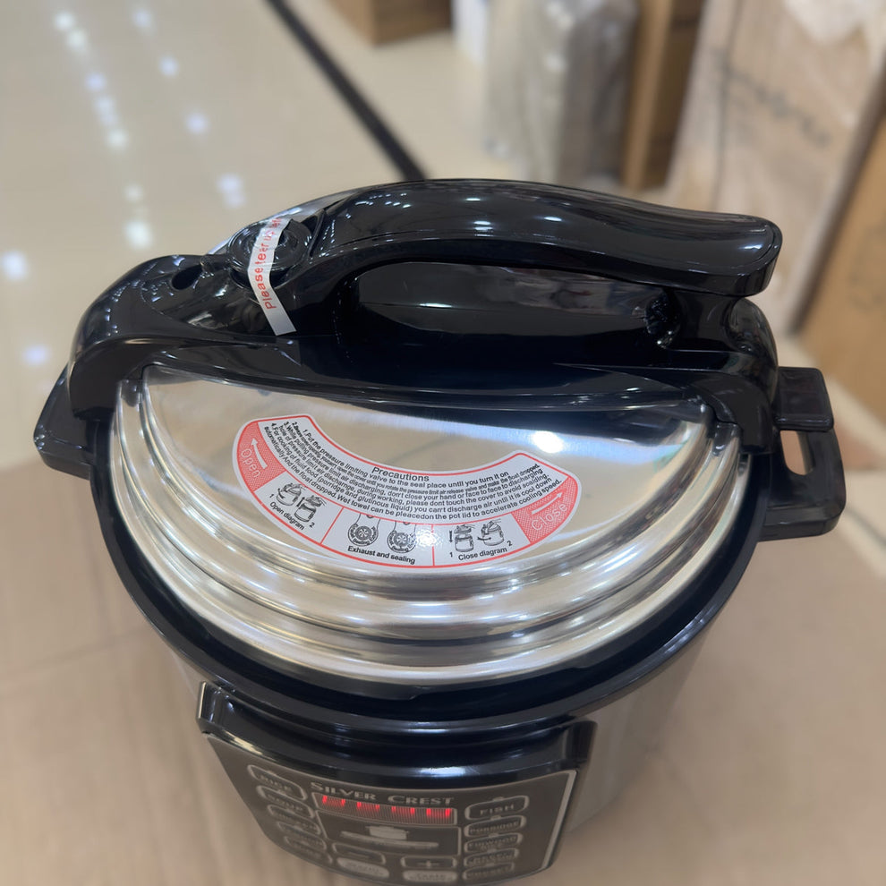Silver Crest Digital Electric Pressure Cooker 6817