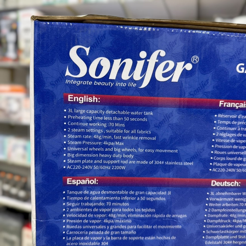 Sonifer Big Size Garment Steamer