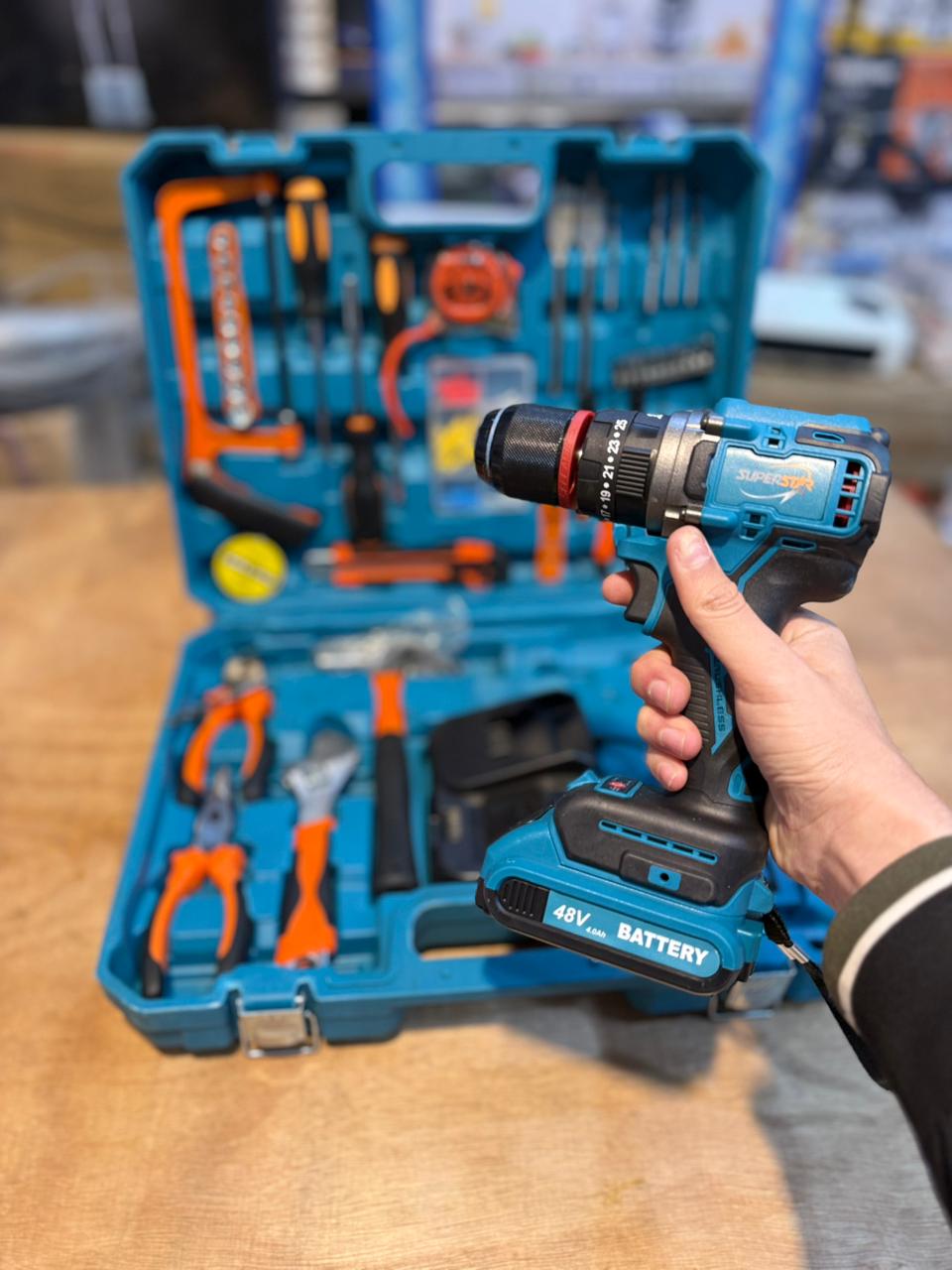 Super star drillset & Toll set 48v