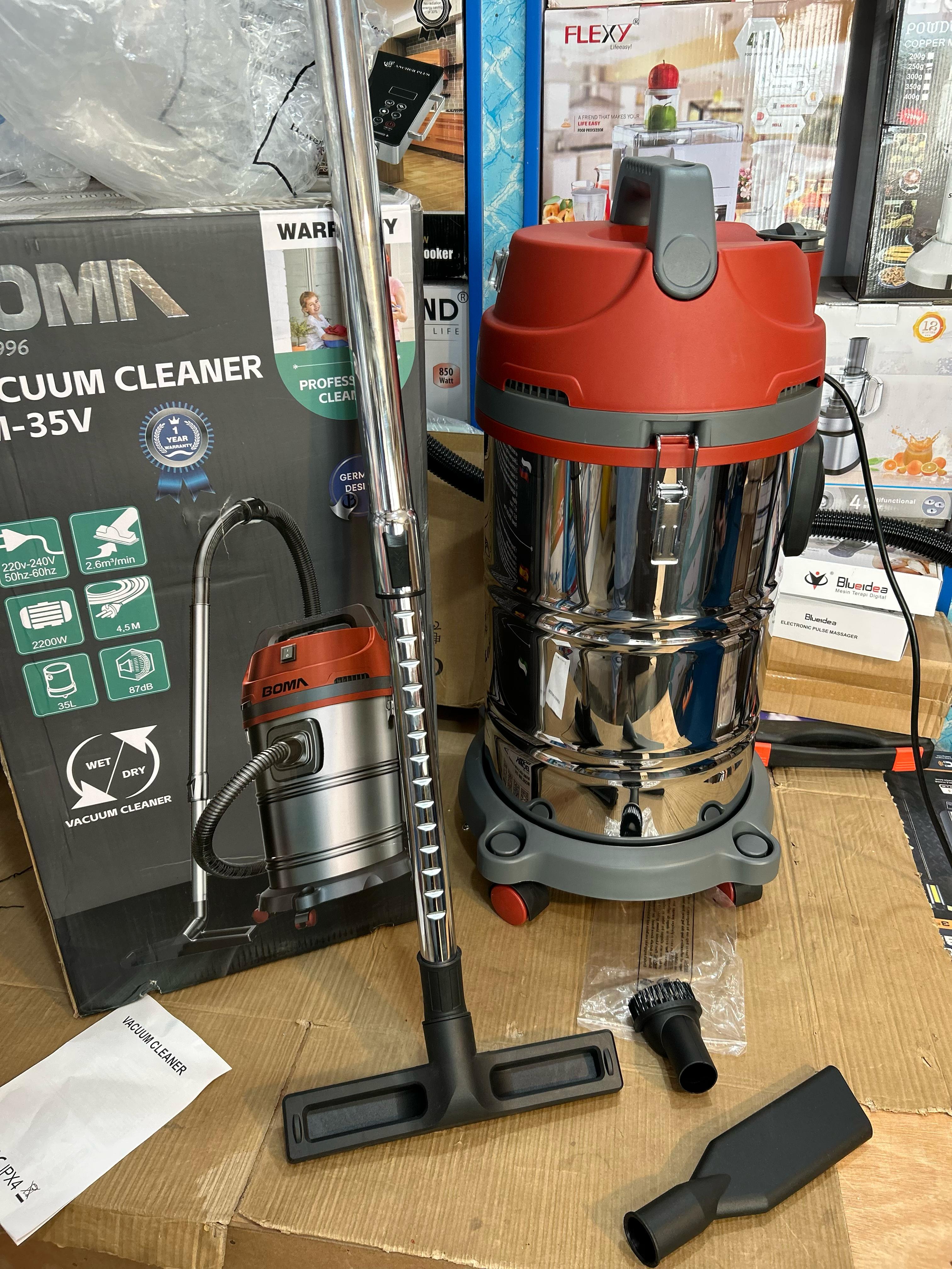 Boma 35L Commercial Vacuum Cleaner – Heavy Duty Wet & Dry Cleaner