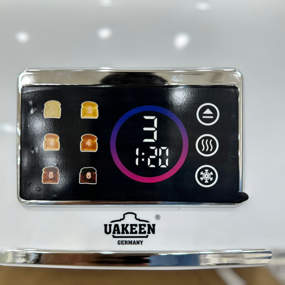 Uakeen Digital Color Diplay Toaster ZL-2112
