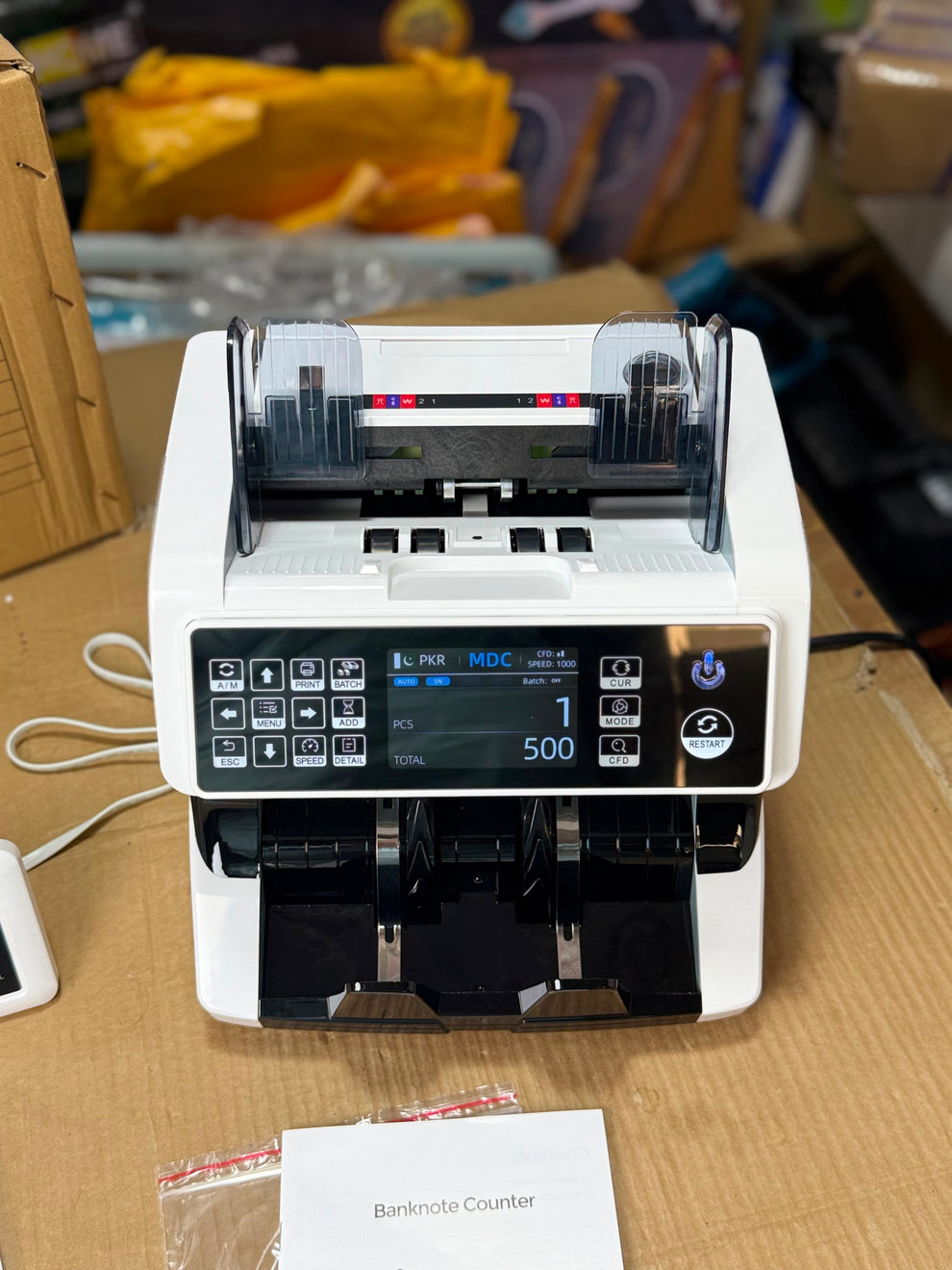 Multi-Currency Value Counting Machine EQ-920