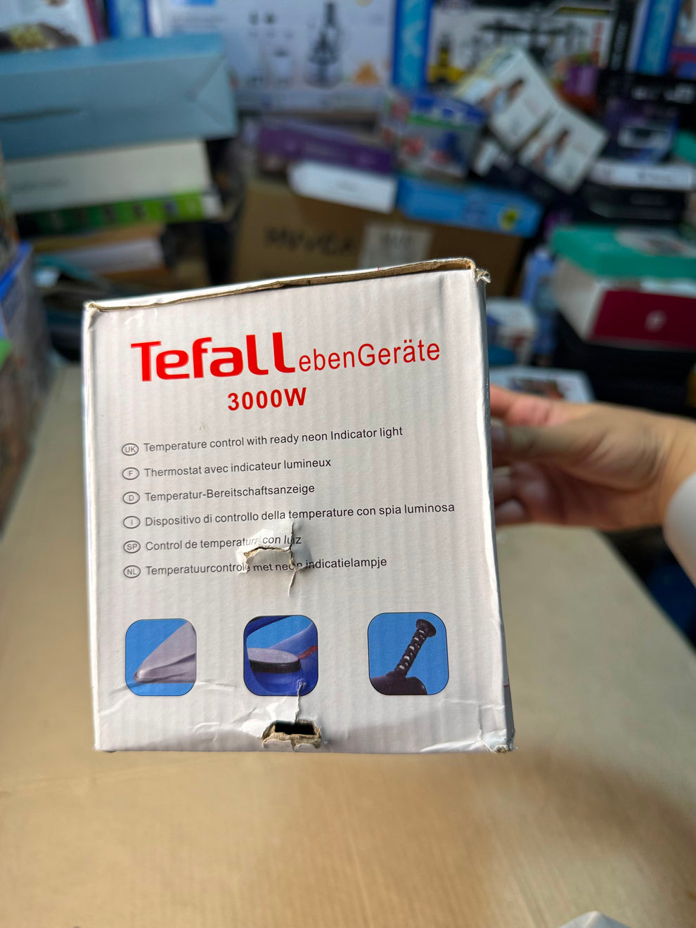 Tefall LebenGerate T-7707 Dry Iron 3000W