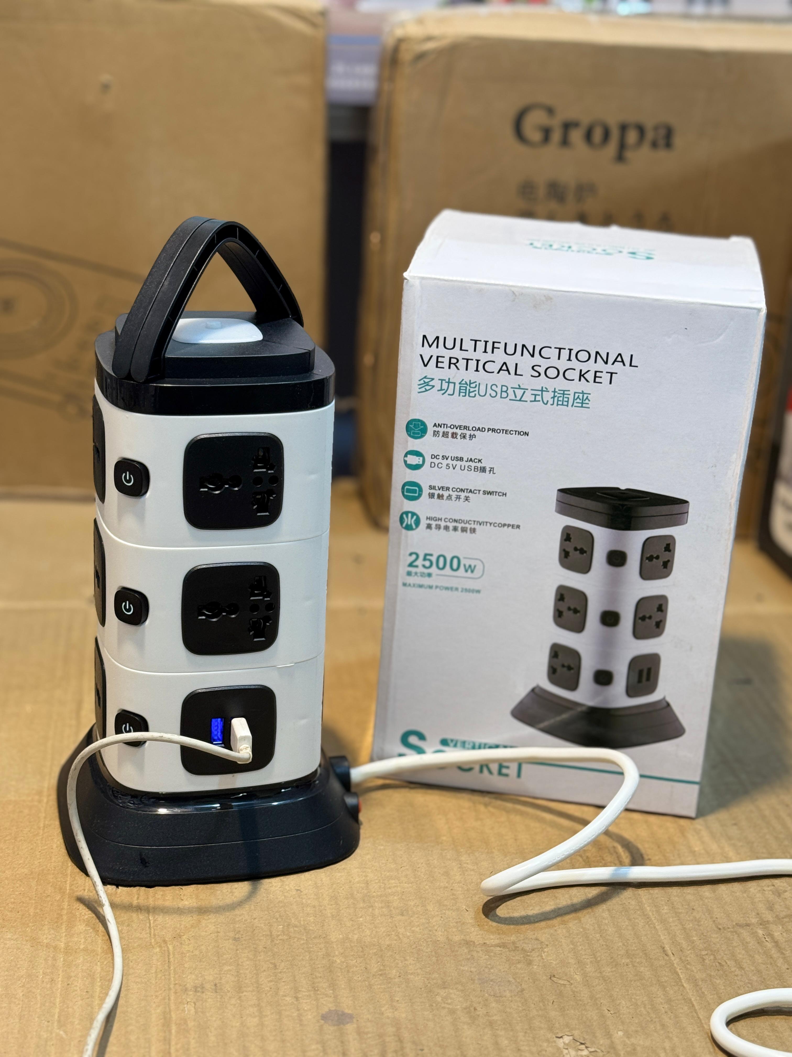 Multiple Functions Power Socket 2500W | Safe & Durable Extension Board