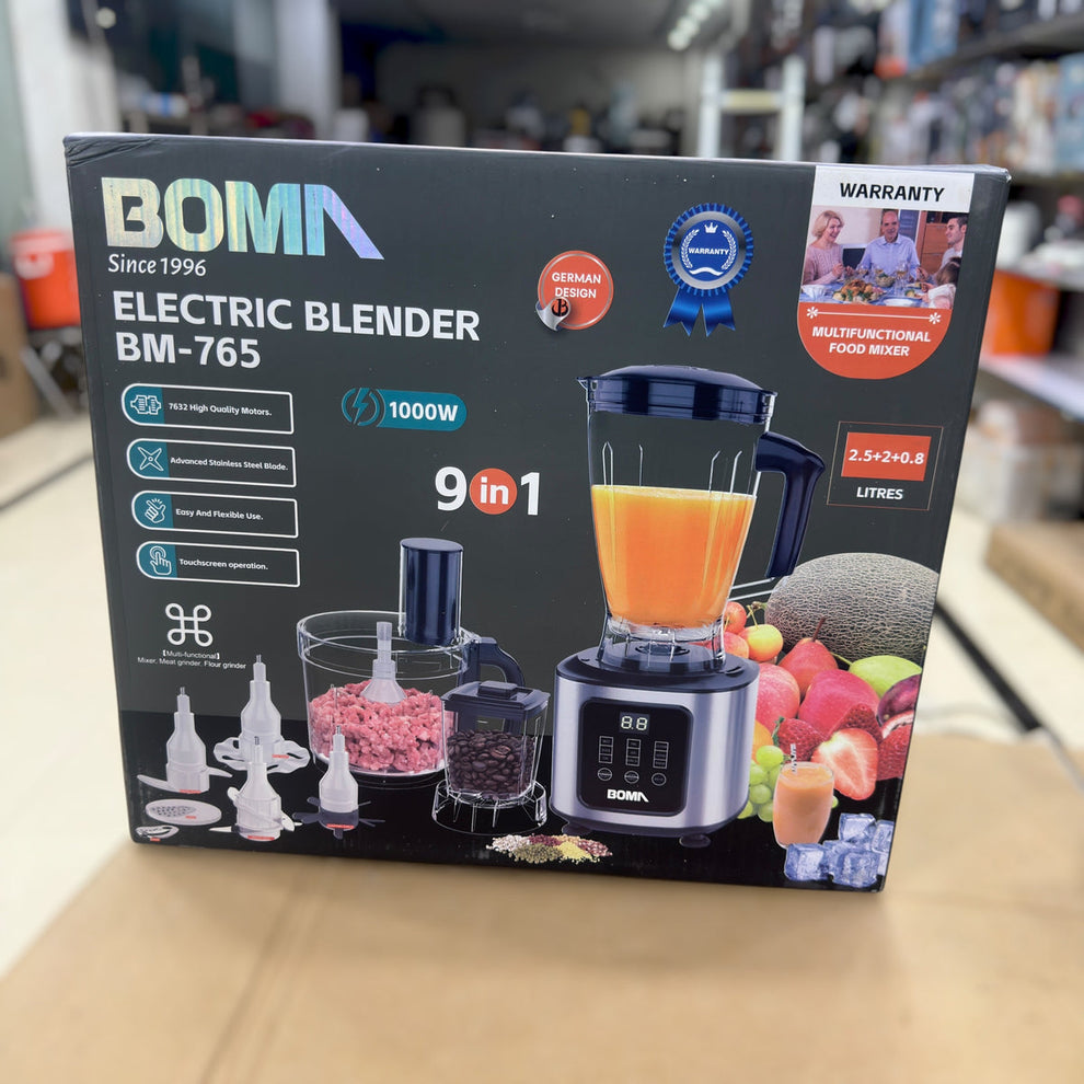 Boma 9 In 1 Multifunction Blender Chopper Set BM-765