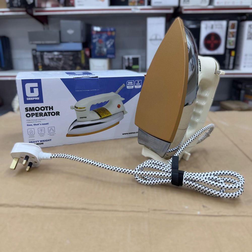 Geepas Heavy Weight Dry Iron 2780P