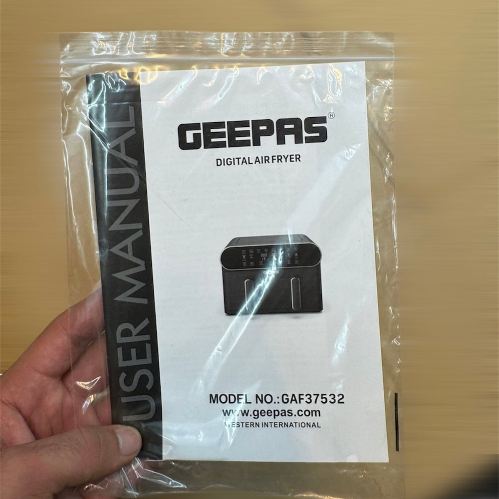 Geepas Dual Cook 11L Digital Air Fryer-37532