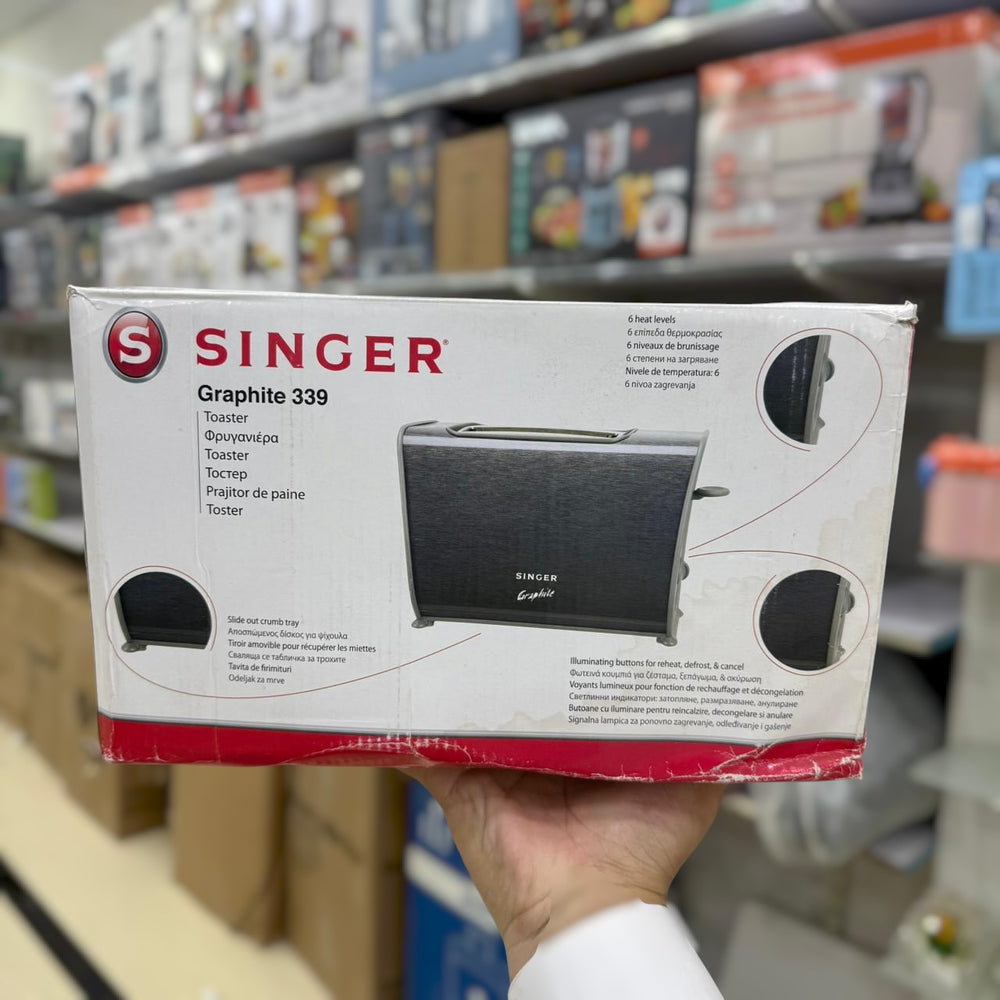 Singer 2 Slice Popup Toaster