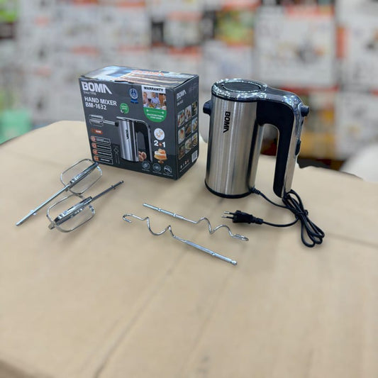 Boma Hand Mixer BM-1632 – Lightweight Electric Beater for Home Baking BM-1632 Boma Electric Hand Mixer | Powerful & Compact Egg Beater