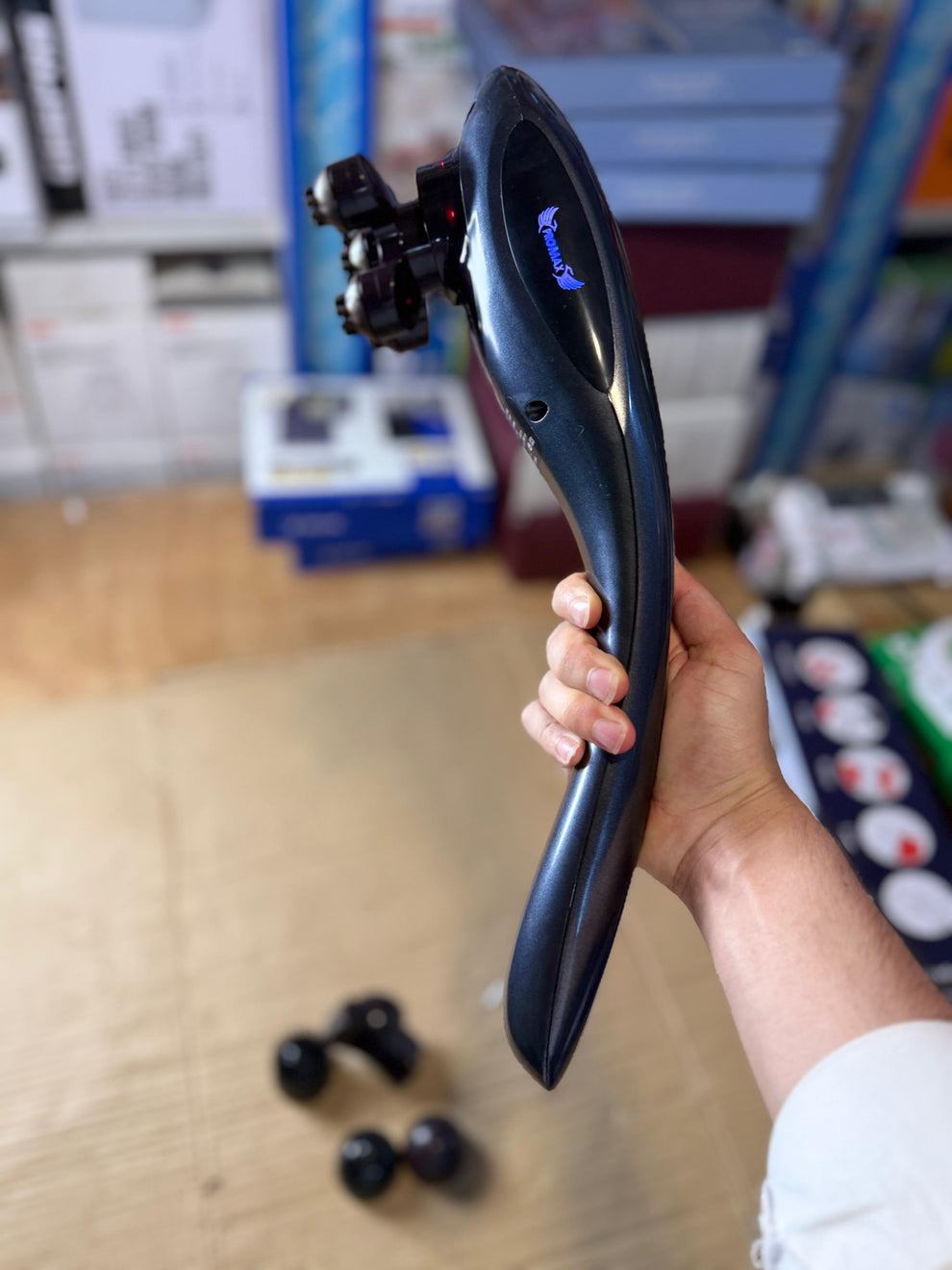 Rechargeable Heating Massager 4in1