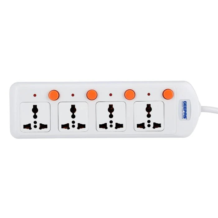 Geepas 4 Way Extension Socket 4003