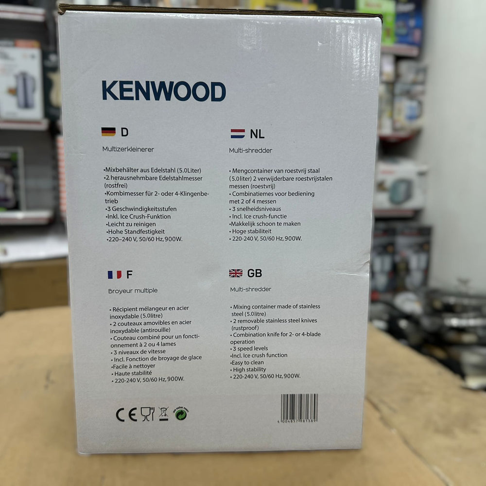 Kenwoodd 5L Chopper with 2 Blades 305D