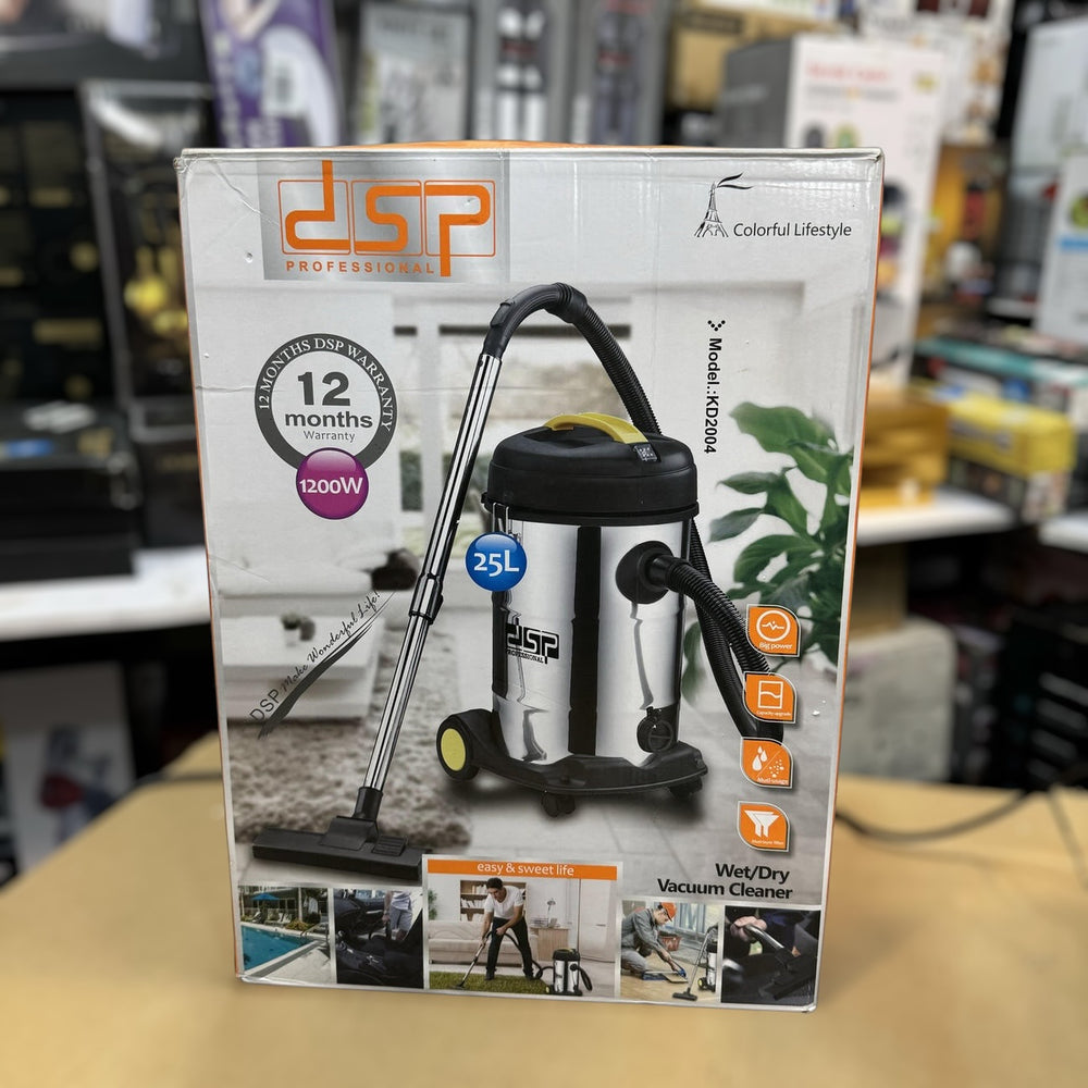 DSP France 25L Wet & Dry Vacuum Cleaner & Blower KD2004