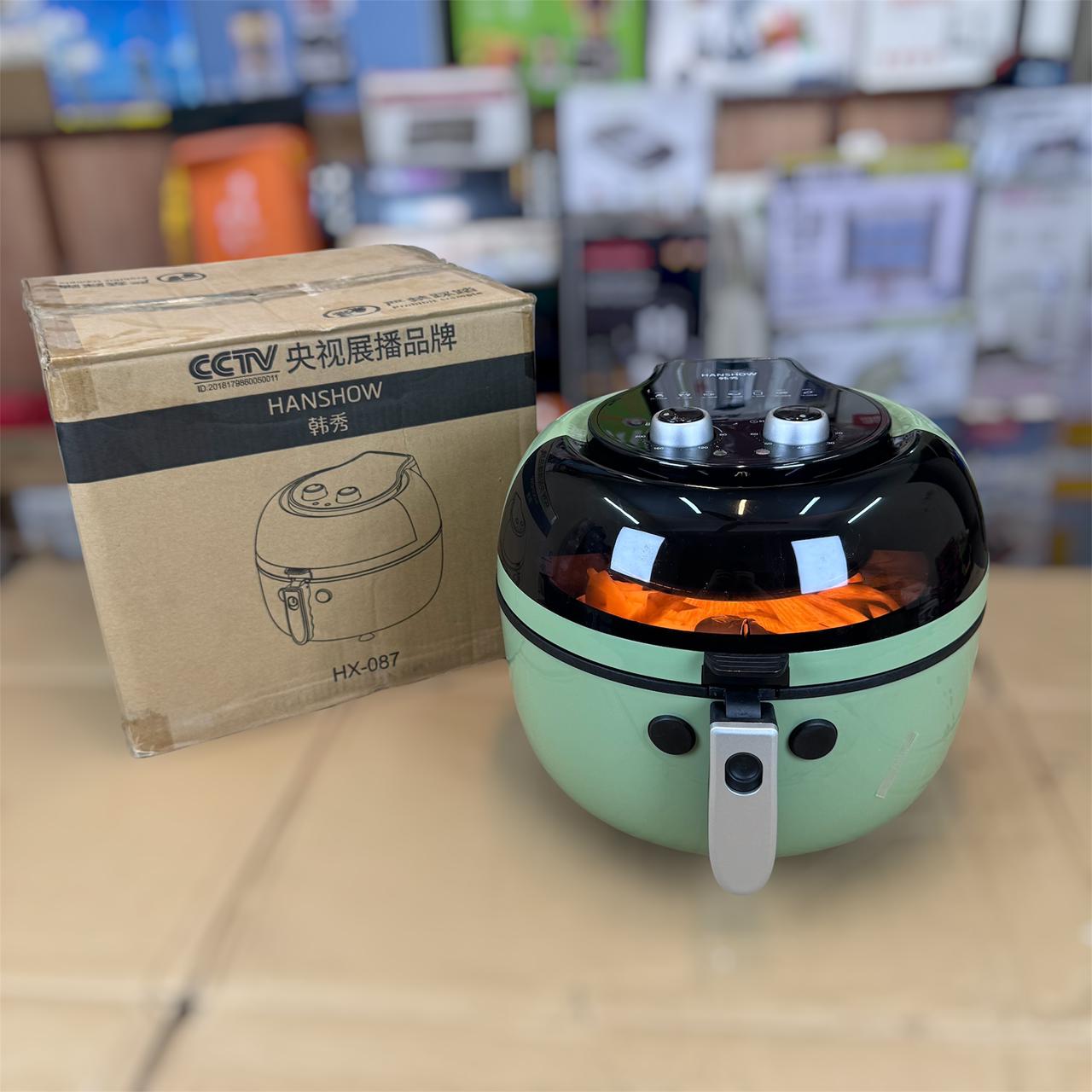 Hanshow 8L 3D Rotating Air Fryer with Visual Window