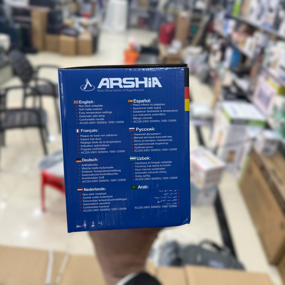 Arshia Black Heavy Dry Iron 9032