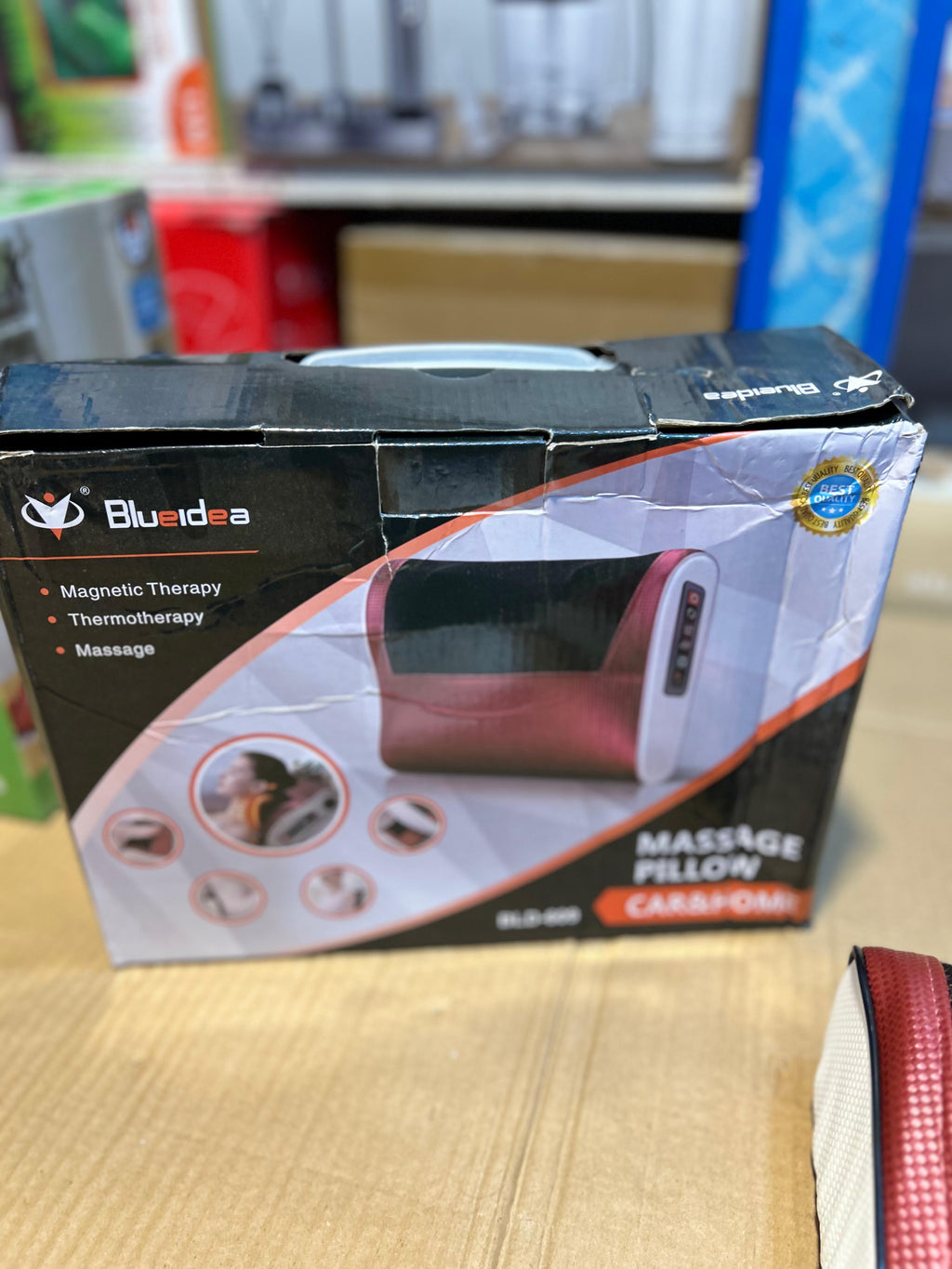 Pillow Massager – Portable Neck & Back Massage Cushion